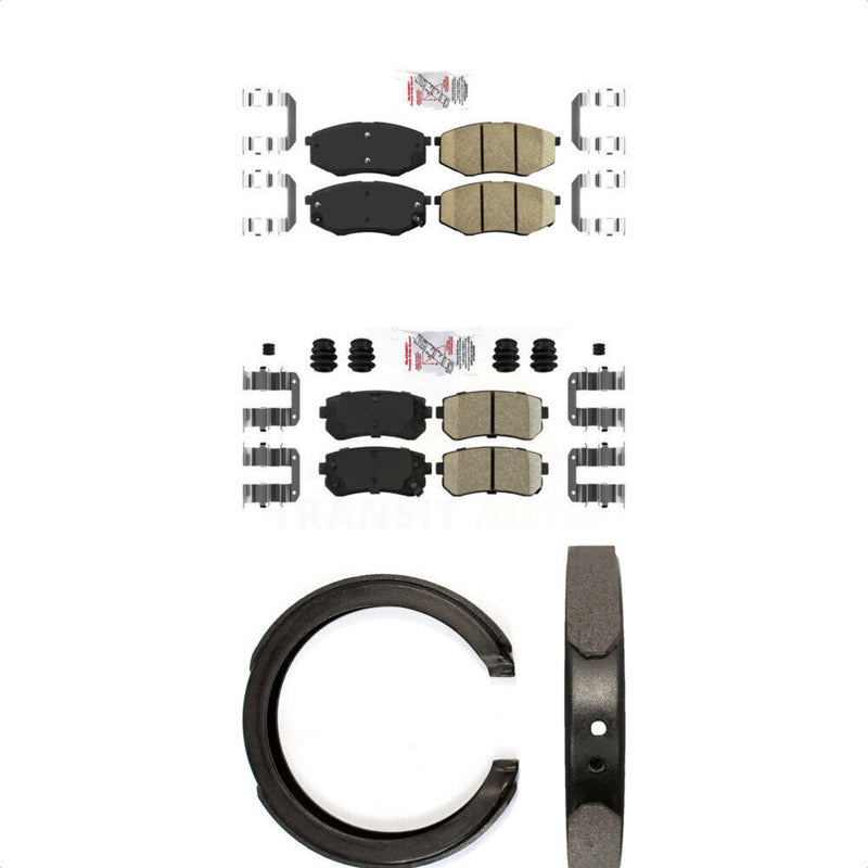 Transit Auto KNN-100963 Disc Brake Pad for 2011 Kia Sportage - Front and Rear