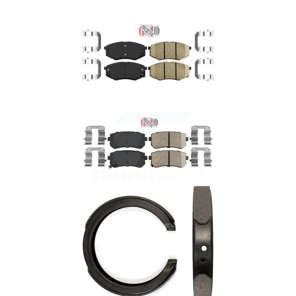 Transit Auto KNN-100964 Disc Brake Pad for 2011 Kia Sportage - Front and Rear