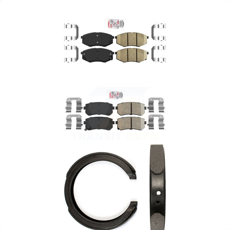 Transit Auto KNN-100964 Disc Brake Pad for 2011 Kia Sportage - Front and Rear
