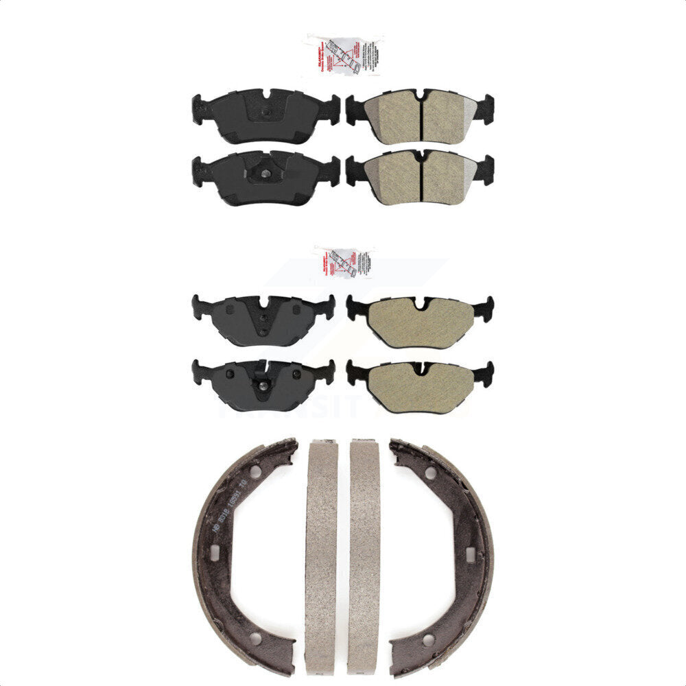 Transit Auto KNN-100965 Disc Brake Pad for 2001-2005 BMW 325xi - Front and Rear