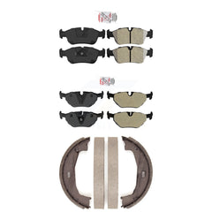 Transit Auto KNN-100966 Disc Brake Pad for 2000-2008 BMW Z4, BMW 320i and More - Front and Rear
