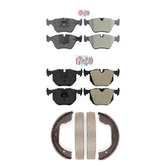 Transit Auto KNN-100968 Disc Brake Pad for 2004-2010 BMW Z4, BMW M3, BMW X3 - Front and Rear