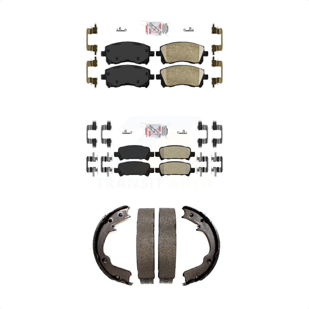 Transit Auto KNN-100969 Disc Brake Pad for 1998-2002 Subaru Impreza, Subaru Legacy, Subaru Forester - Front and Rear