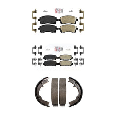 Transit Auto KNN-100969 Disc Brake Pad for 1998-2002 Subaru Impreza, Subaru Legacy, Subaru Forester - Front and Rear