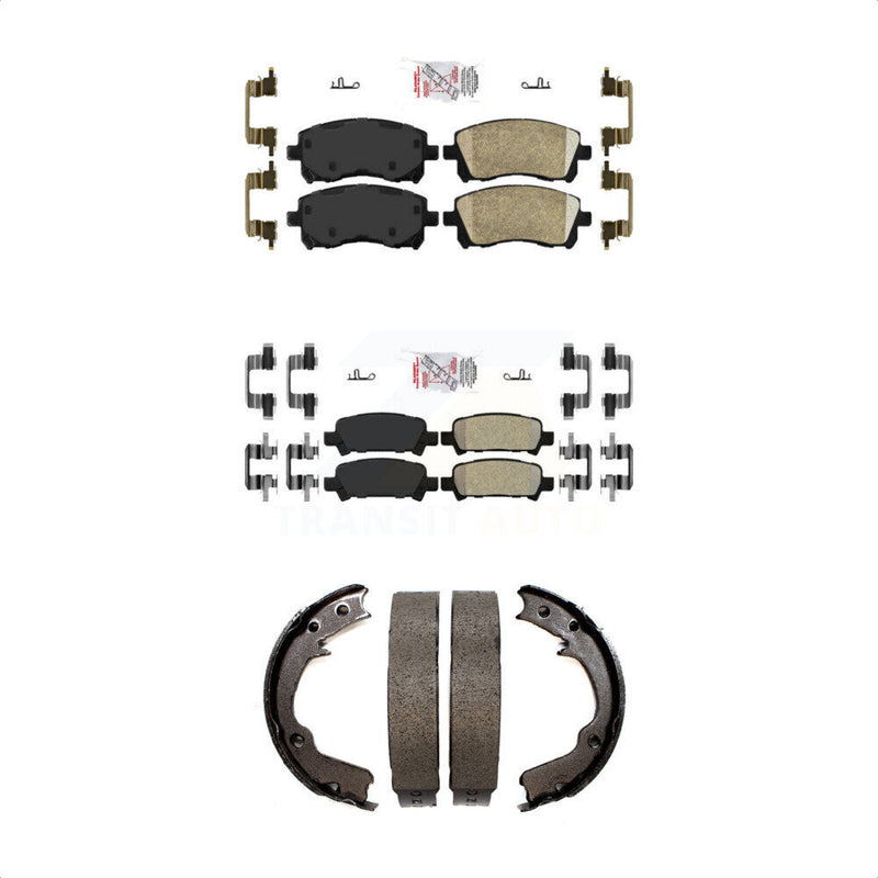 Transit Auto KNN-100969 Disc Brake Pad for 1998-2002 Subaru Impreza, Subaru Legacy, Subaru Forester - Front and Rear