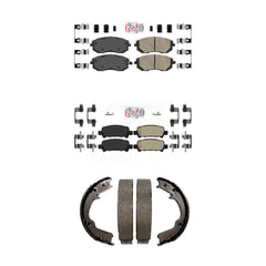 Transit Auto KNN-100970 Disc Brake Pad for 2002-2003 Subaru Forester, Subaru Impreza - Front and Rear