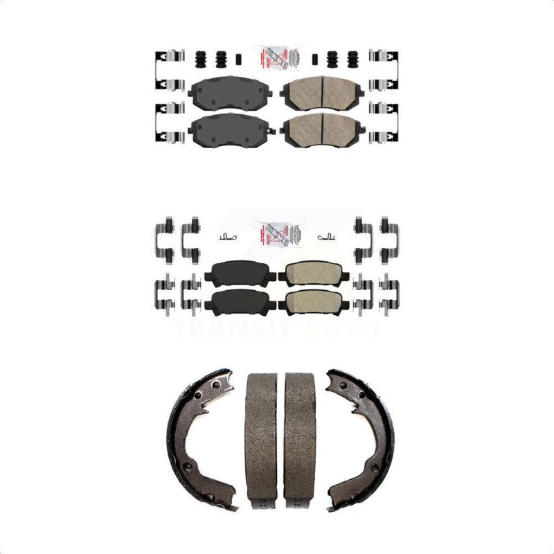 Transit Auto KNN-100970 Disc Brake Pad for 2002-2003 Subaru Forester, Subaru Impreza - Front and Rear