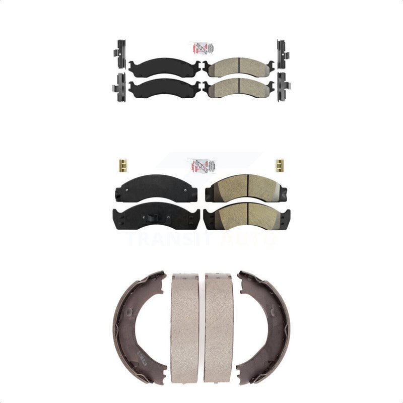 Transit Auto KNN-100976 Disc Brake Pad for 2003-2006 Ford E-450 Super Duty - Front and Rear