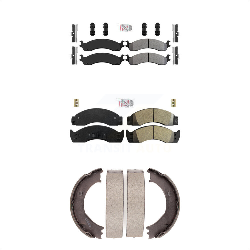 Transit Auto KNN-100977 Disc Brake Pad for 2003-2006 Ford E-450 Super Duty - Front and Rear