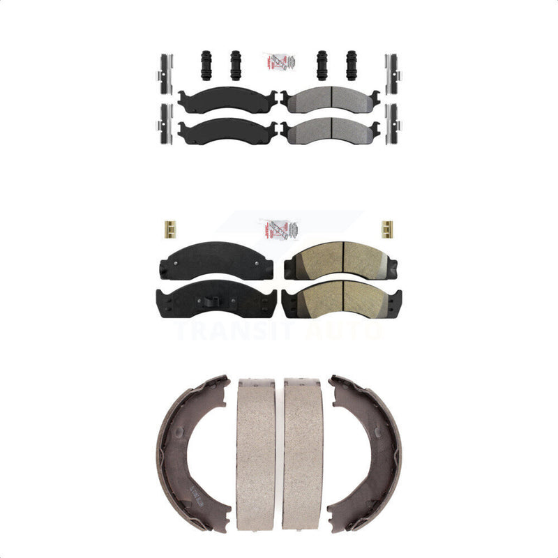 Transit Auto KNN-100977 Disc Brake Pad for 2003-2006 Ford E-450 Super Duty - Front and Rear