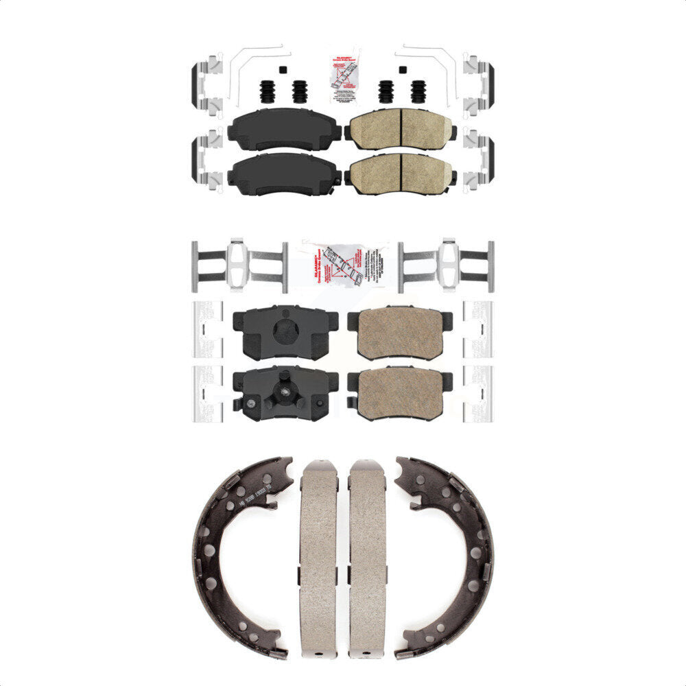 Transit Auto KNN-100978 Disc Brake Pad for 2007-2016 Honda CR-V, Acura RDX - Front and Rear