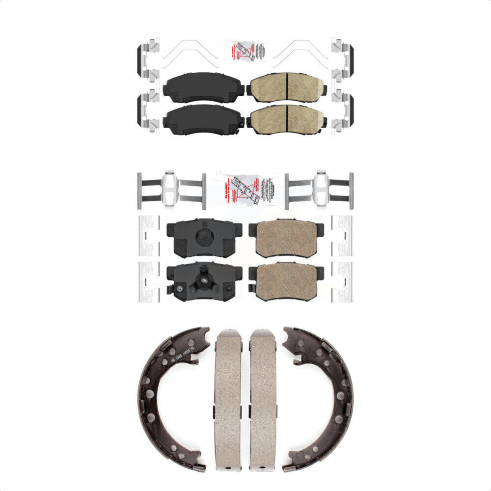 Transit Auto KNN-100979 Disc Brake Pad for 2007-2016 Honda CR-V, Acura RDX - Front and Rear
