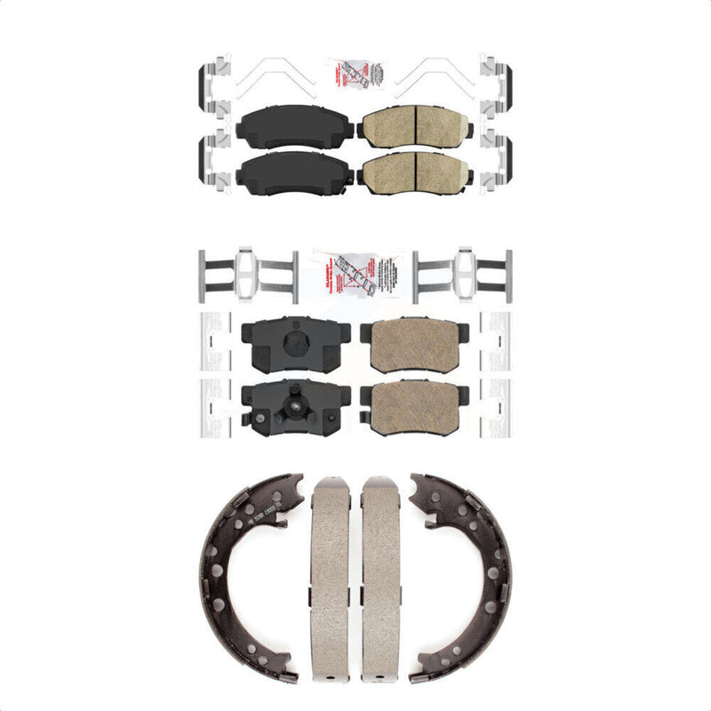 Transit Auto KNN-100979 Disc Brake Pad for 2007-2016 Honda CR-V, Acura RDX - Front and Rear