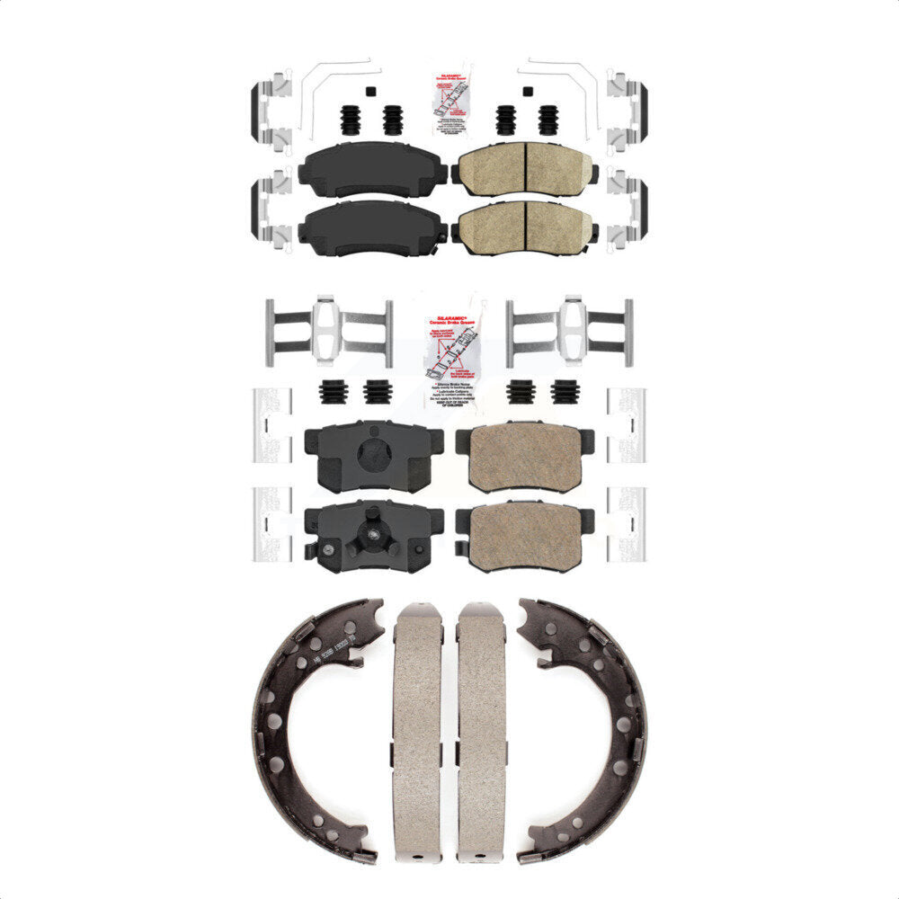 Transit Auto KNN-100980 Disc Brake Pad for 2007-2016 Honda CR-V, Acura RDX - Front and Rear