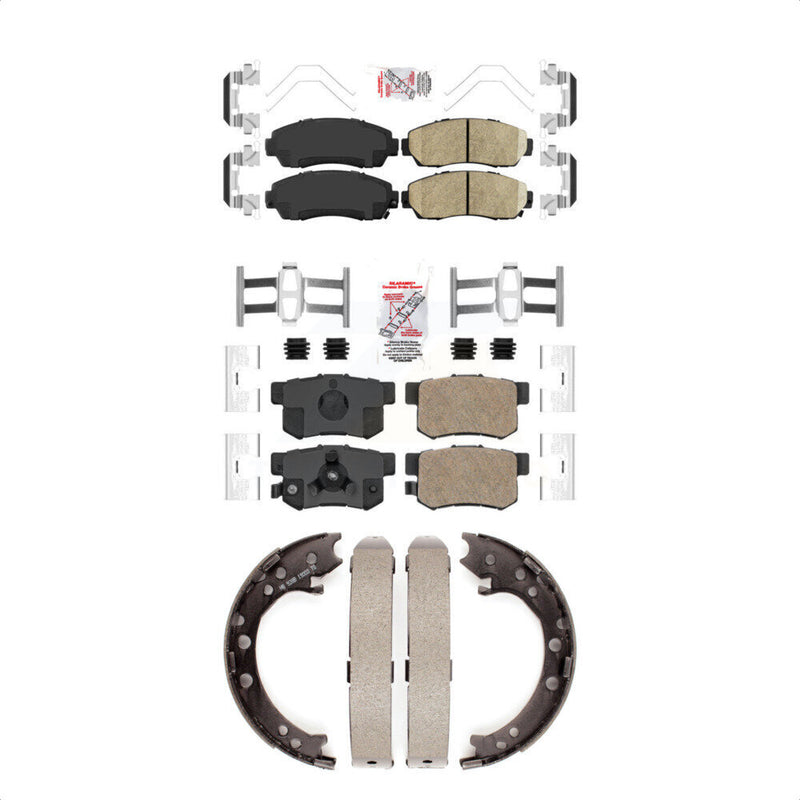 Transit Auto KNN-100981 Disc Brake Pad for 2007-2016 Honda CR-V, Acura RDX - Front and Rear