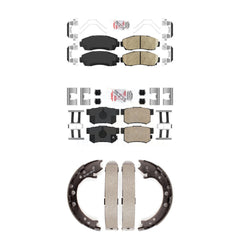 Transit Auto KNN-100983 Disc Brake Pad for 2007-2012 Acura RDX - Front and Rear