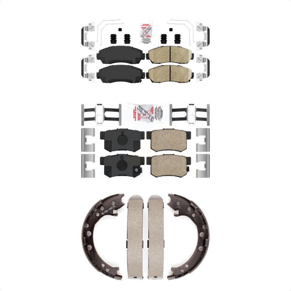Transit Auto KNN-100984 Disc Brake Pad for 2007-2012 Acura RDX - Front and Rear