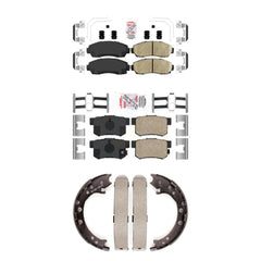 Transit Auto KNN-100984 Disc Brake Pad for 2007-2012 Acura RDX - Front and Rear
