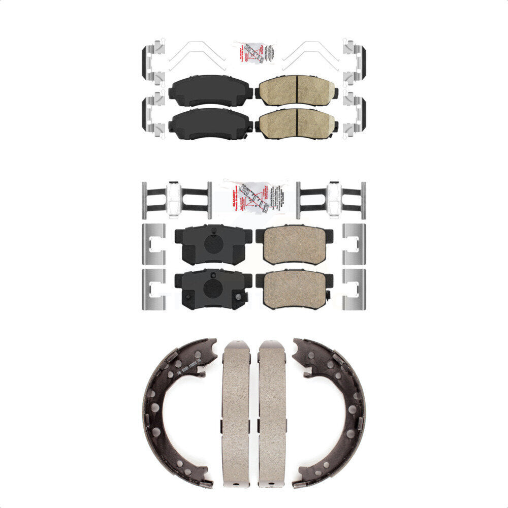 Transit Auto KNN-100985 Disc Brake Pad for 2007-2012 Acura RDX - Front and Rear