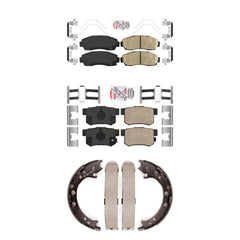 Transit Auto KNN-100985 Disc Brake Pad for 2007-2012 Acura RDX - Front and Rear