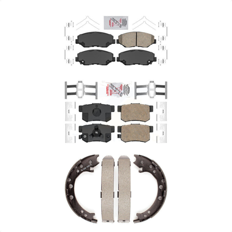 Transit Auto KNN-100986 Disc Brake Pad for 2012-2016 Honda CR-V - Front and Rear