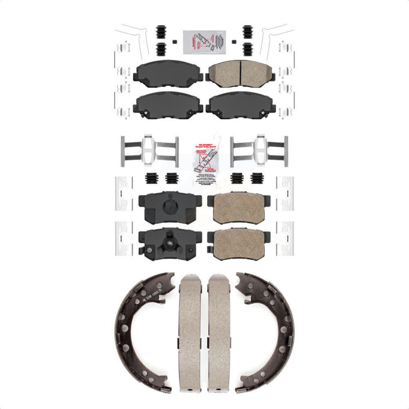 Transit Auto KNN-100989 Disc Brake Pad for 2012-2016 Honda CR-V - Front and Rear