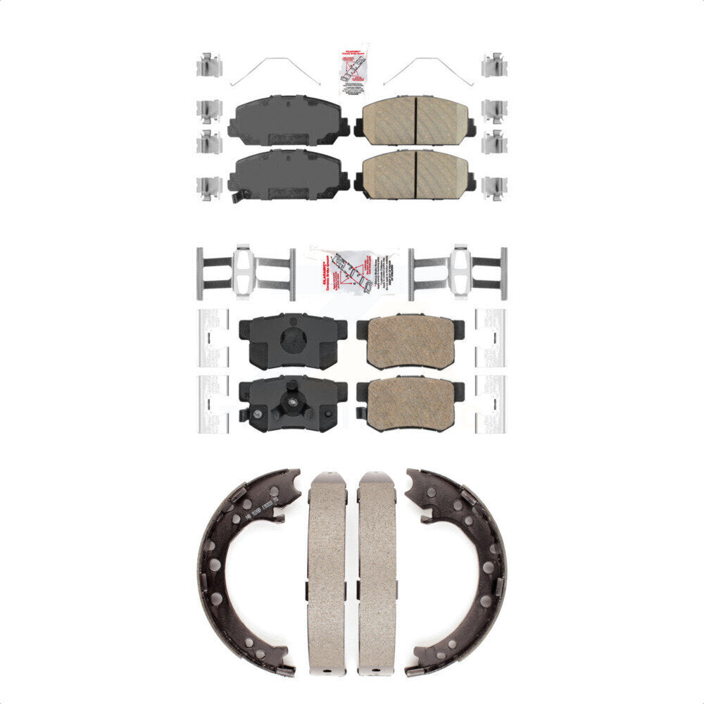 Transit Auto KNN-100990 Disc Brake Pad for 2013-2018 Acura RDX - Front and Rear
