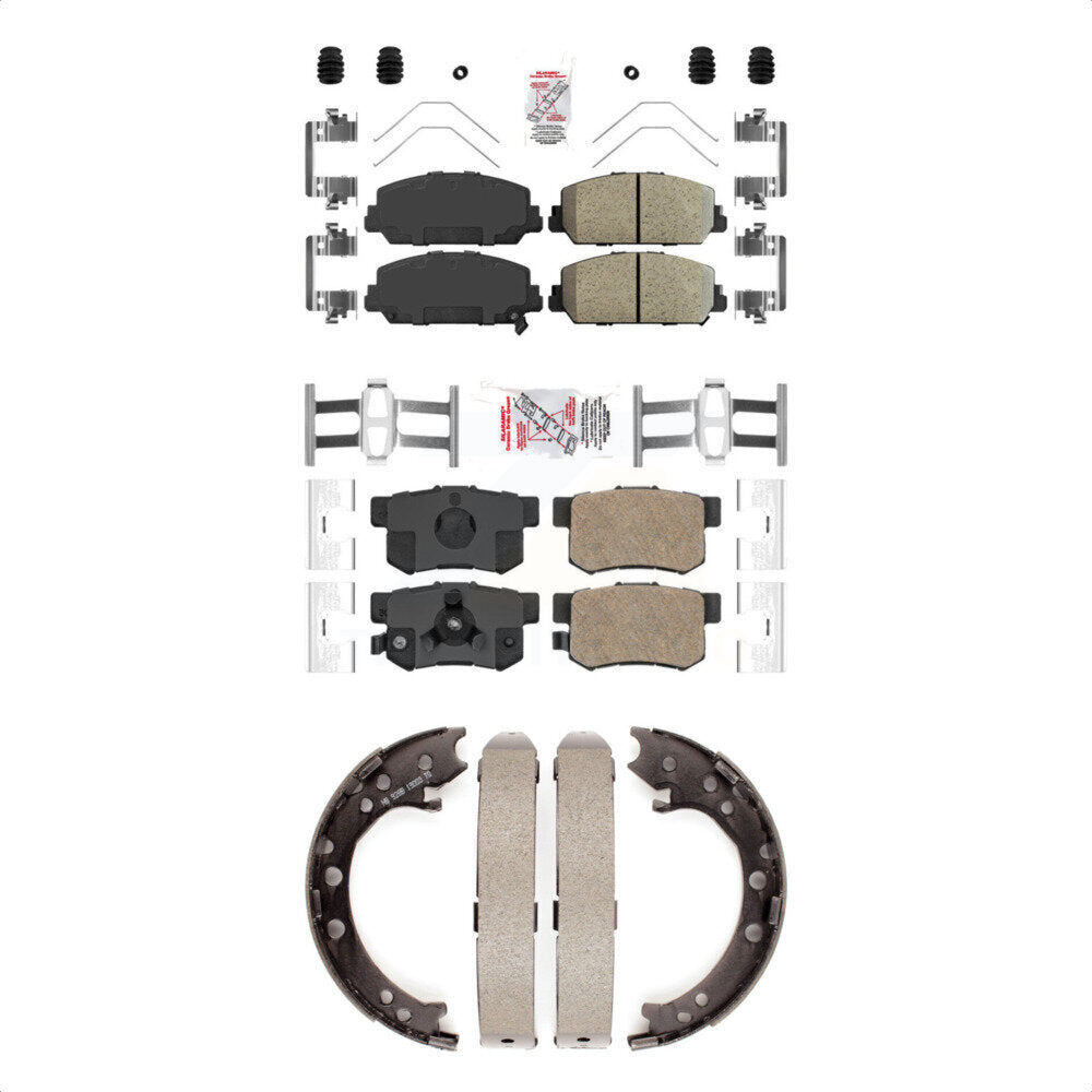Transit Auto KNN-100991 Disc Brake Pad for 2013-2018 Acura RDX - Front and Rear