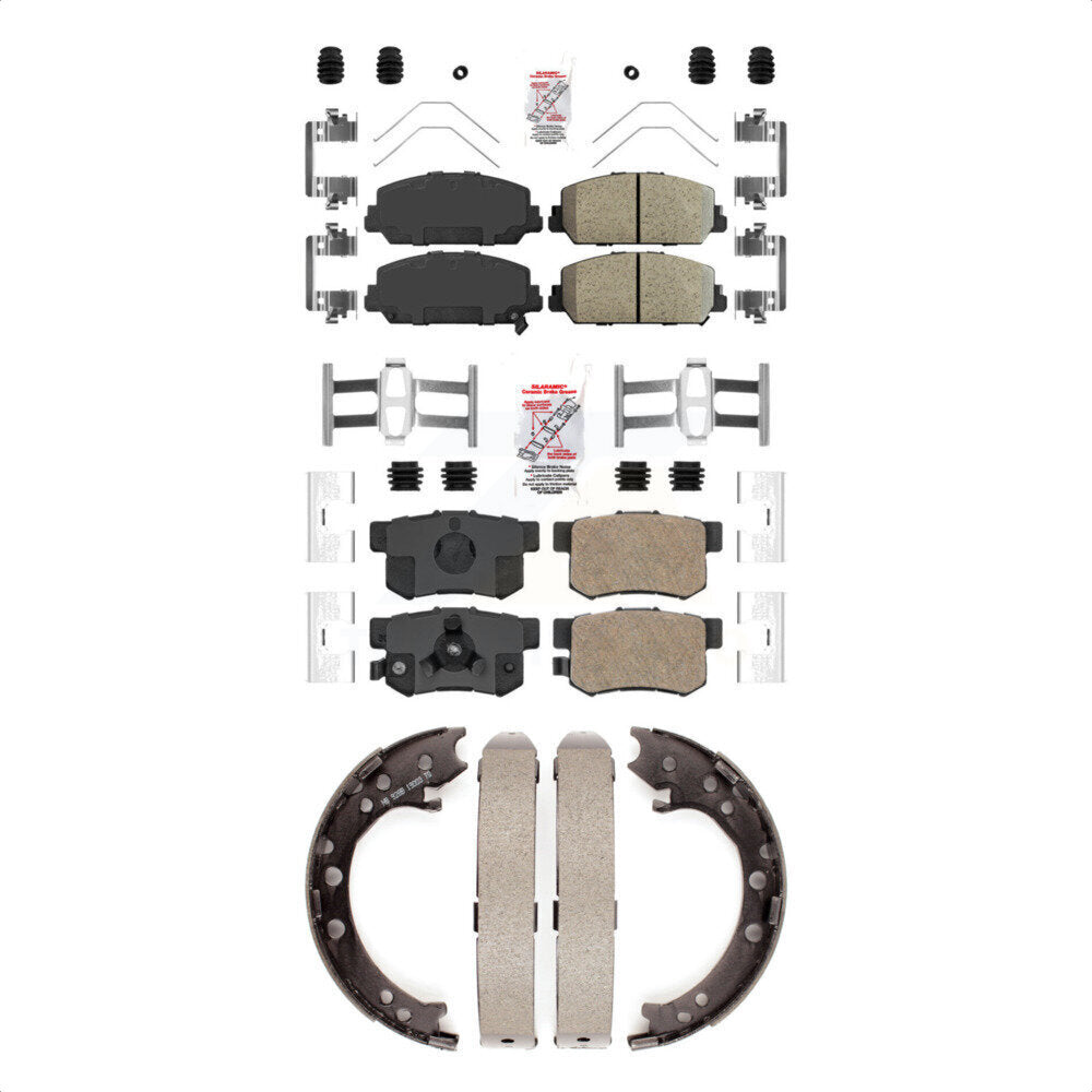 Transit Auto KNN-100993 Disc Brake Pad for 2013-2018 Acura RDX - Front and Rear