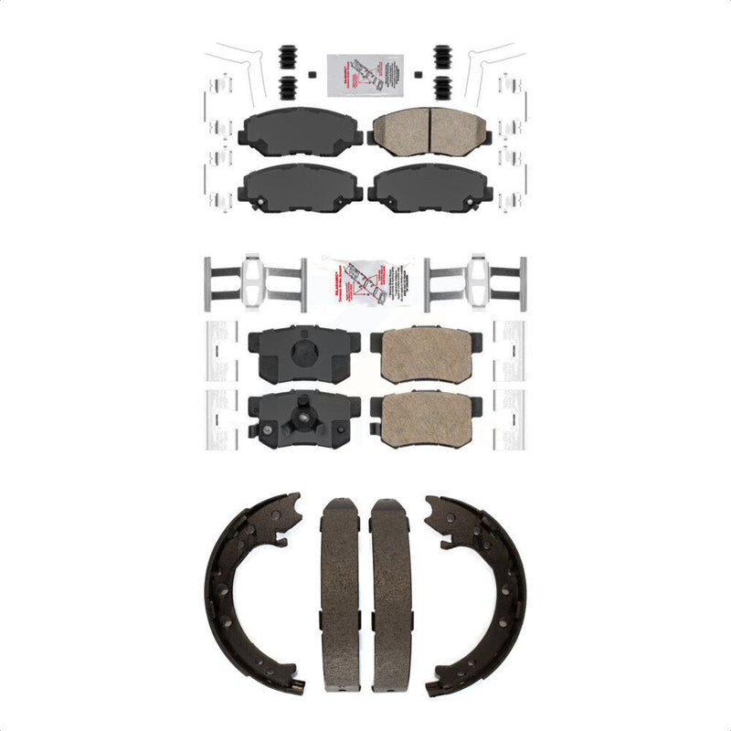 Transit Auto KNN-100995 Disc Brake Pad for 2005-2006 Honda CR-V - Front and Rear