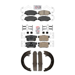 Transit Auto KNN-100996 Disc Brake Pad for 2005-2006 Honda CR-V - Front and Rear