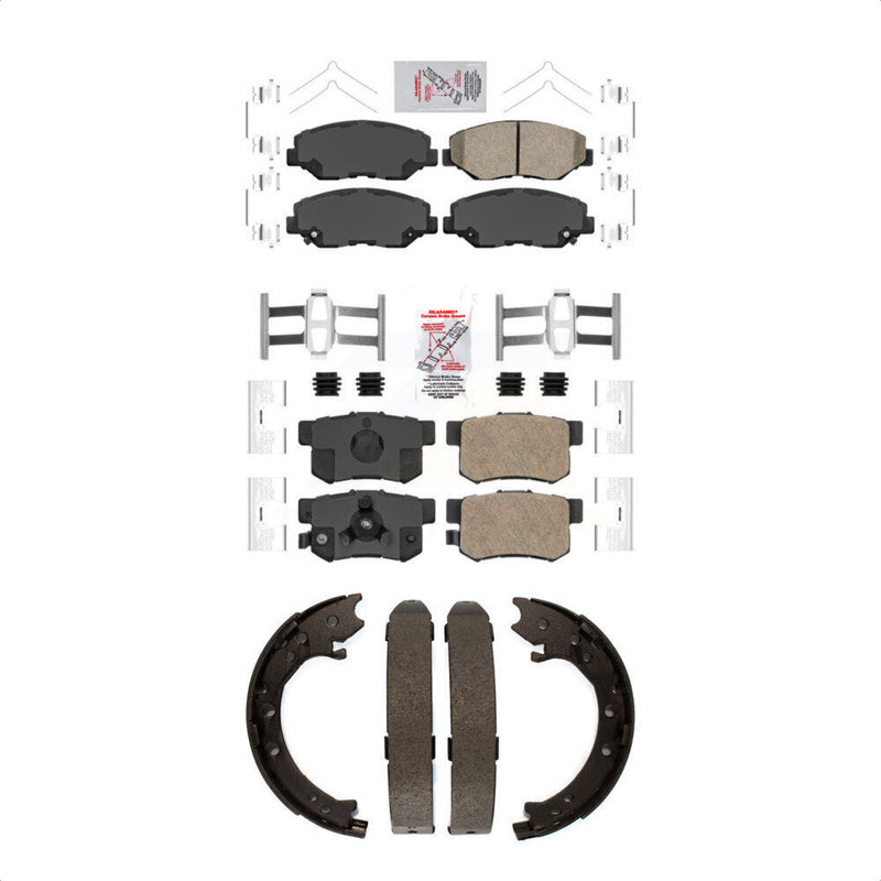 Transit Auto KNN-100996 Disc Brake Pad for 2005-2006 Honda CR-V - Front and Rear