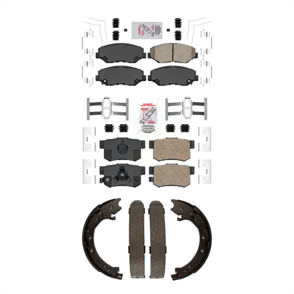 Transit Auto KNN-100997 Disc Brake Pad for 2005-2006 Honda CR-V - Front and Rear