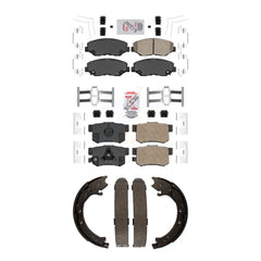 Transit Auto KNN-100997 Disc Brake Pad for 2005-2006 Honda CR-V - Front and Rear