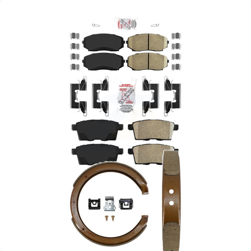 Transit Auto KNN-100998 Disc Brake Pad for 2007-2012 Ford Edge, Lincoln MKX and More - Front and Rear
