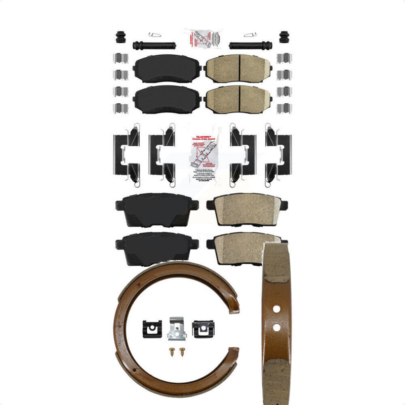 Transit Auto KNN-100999 Disc Brake Pad for 2007-2012 Ford Edge, Lincoln MKX and More - Front and Rear