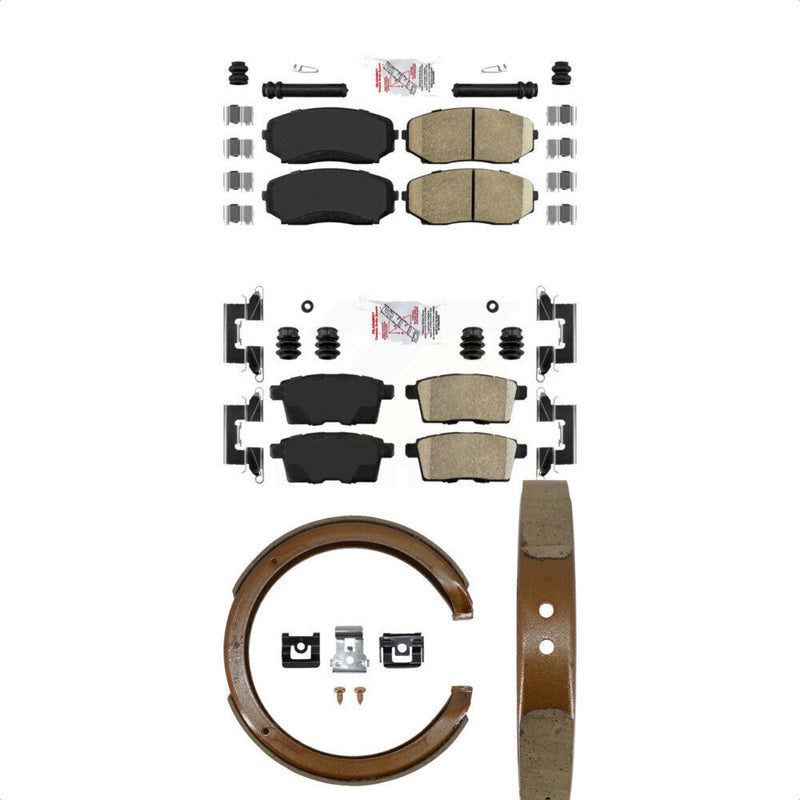 Transit Auto KNN-101001 Disc Brake Pad for 2007-2012 Ford Edge, Lincoln MKX and More - Front and Rear