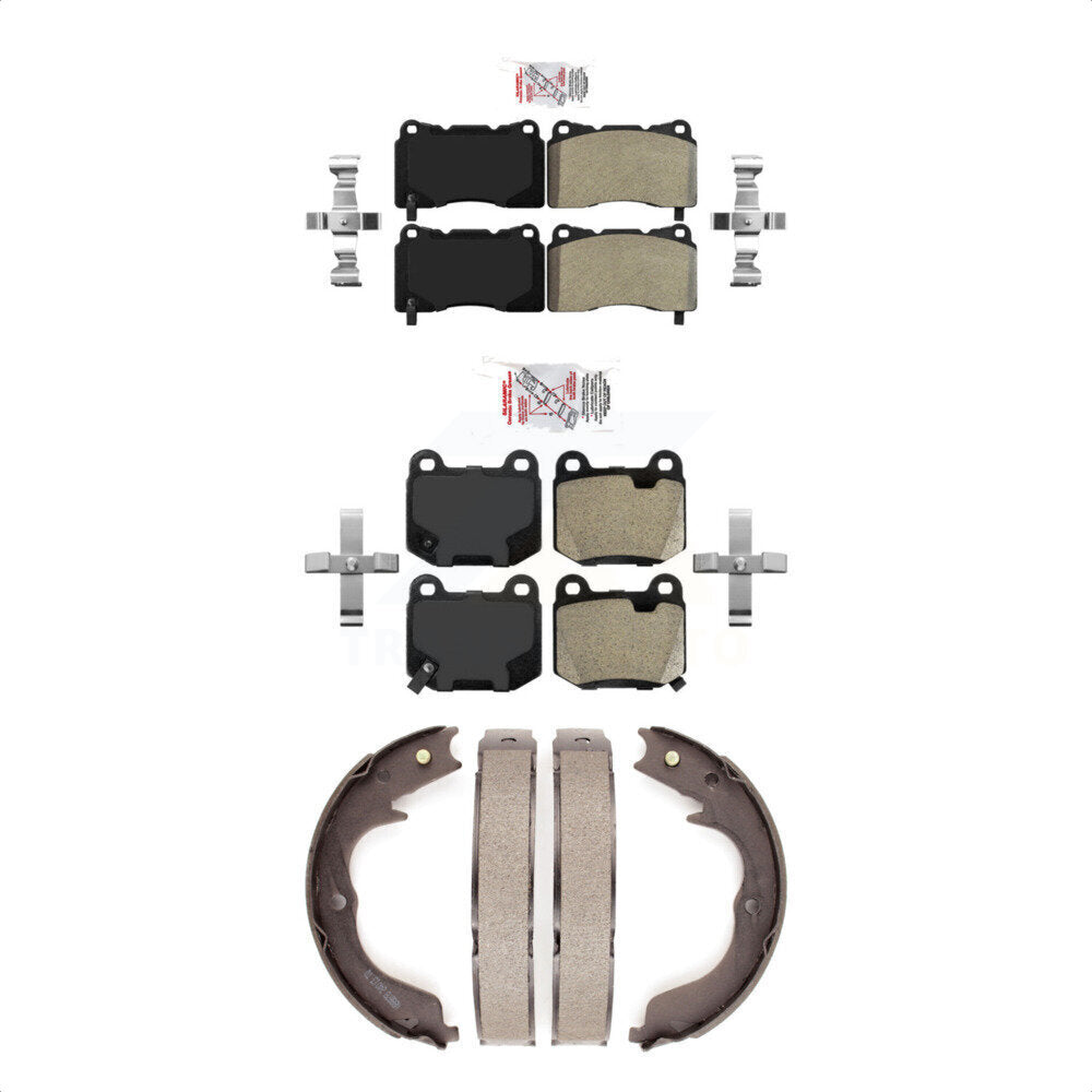 Transit Auto KNN-101010 Disc Brake Pad for 2009-2014 Subaru Impreza - Front and Rear