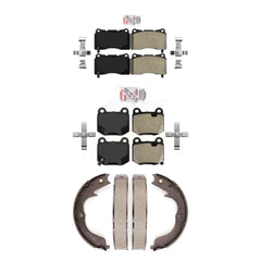 Transit Auto KNN-101010 Disc Brake Pad for 2009-2014 Subaru Impreza - Front and Rear