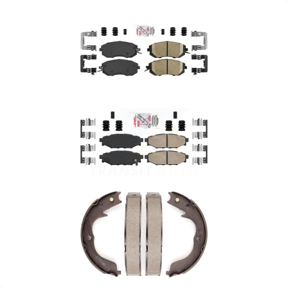 Transit Auto KNN-101012 Disc Brake Pad for 2010-2014 Subaru Impreza, Subaru Forester - Front and Rear