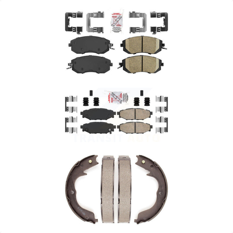 Transit Auto KNN-101013 Disc Brake Pad for 2010-2014 Subaru Impreza, Subaru Forester - Front and Rear