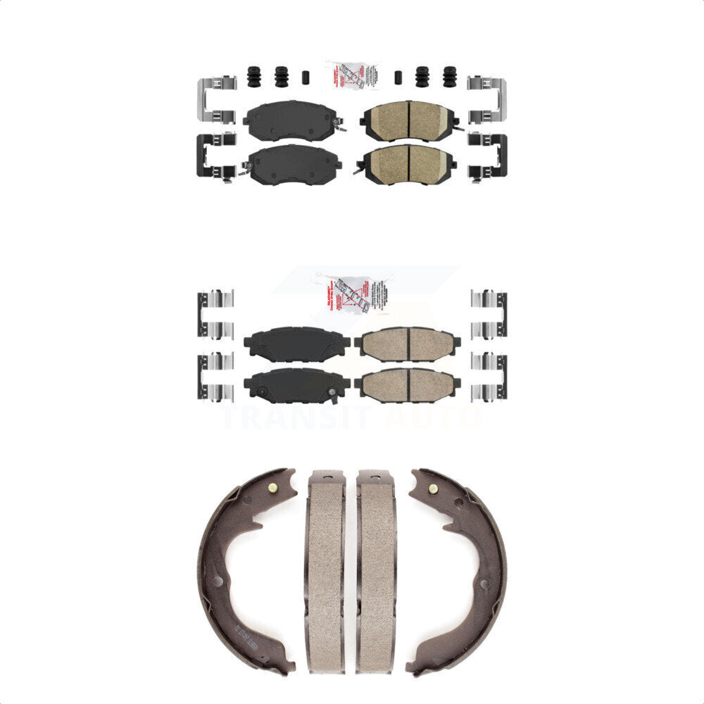 Transit Auto KNN-101014 Disc Brake Pad for 2010-2014 Subaru Impreza, Subaru Forester - Front and Rear