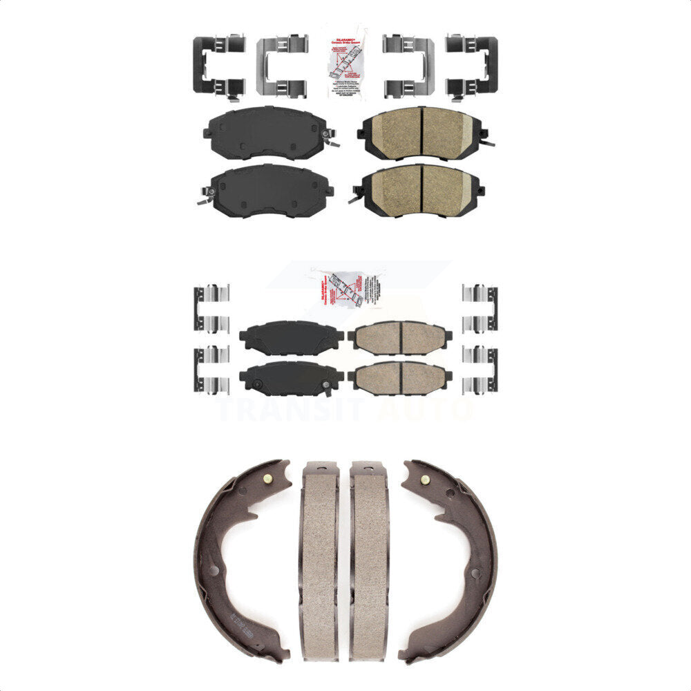 Transit Auto KNN-101015 Disc Brake Pad for 2010-2014 Subaru Impreza, Subaru Forester - Front and Rear