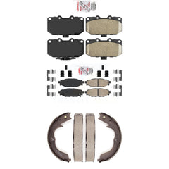 Transit Auto KNN-101016 Disc Brake Pad for 2008 Subaru Impreza - Front and Rear