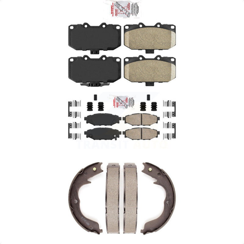 Transit Auto KNN-101016 Disc Brake Pad for 2008 Subaru Impreza - Front and Rear