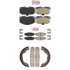 Transit Auto KNN-101017 Disc Brake Pad for 2008 Subaru Impreza - Front and Rear