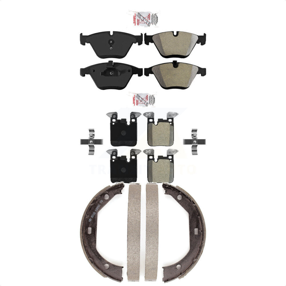 Transit Auto KNN-101022 Disc Brake Pad for 2012-2013 BMW 335i, BMW 328i - Front and Rear