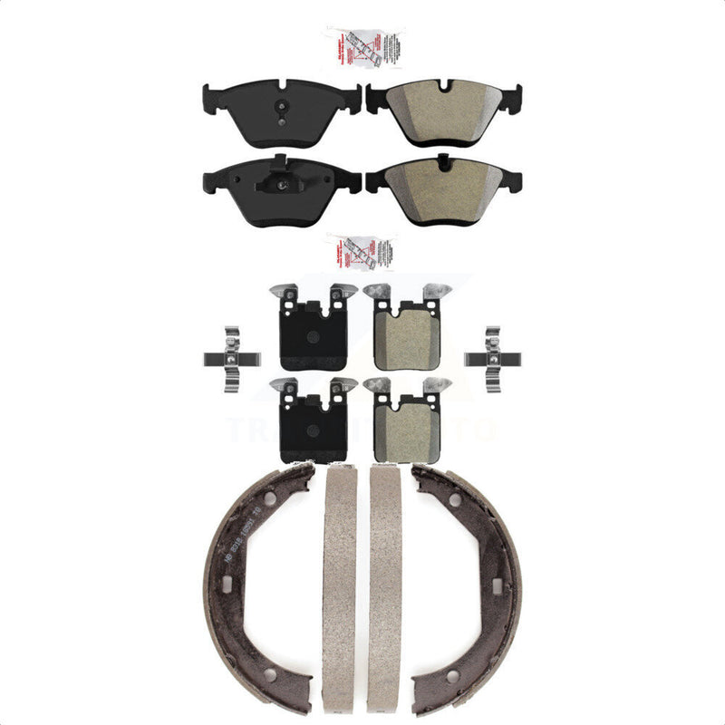 Transit Auto KNN-101022 Disc Brake Pad for 2012-2013 BMW 335i, BMW 328i - Front and Rear