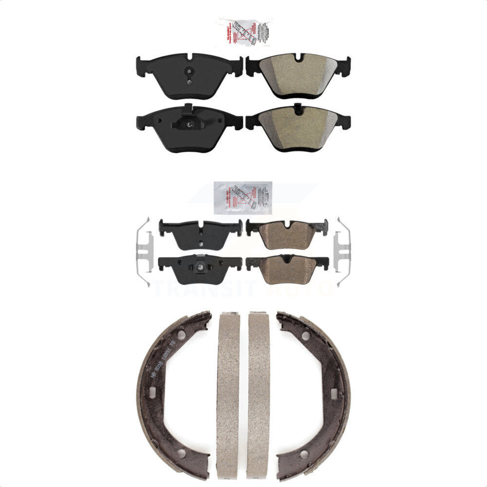 Transit Auto KNN-101025 Disc Brake Pad for 2012-2013 BMW 328i - Front and Rear