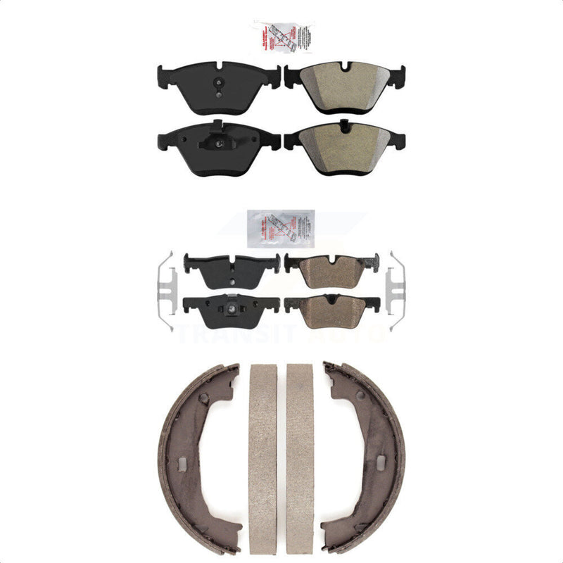 Transit Auto KNN-101028 Disc Brake Pad for 2012-2013 BMW 328i - Front and Rear